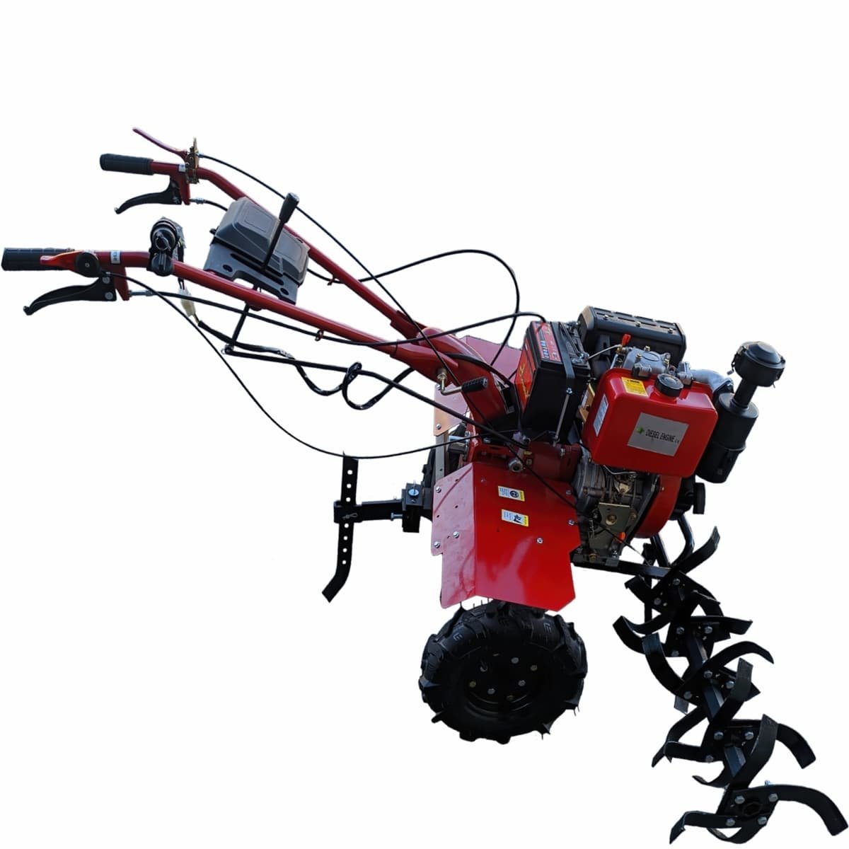 alt=Motozappa 1WG6.3C 10 hp diesel fresa 125 avvio elettrico 1