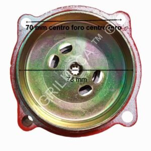 alt=Campana decespugliatore 78 mm vista sotto