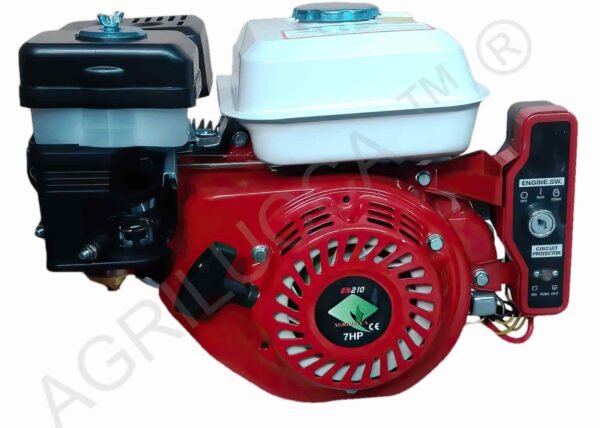 alt=motore GN210 avvio elettrico puleggia batteria e filtro olio