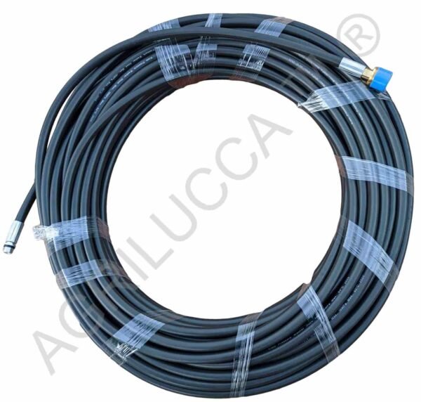 alt=Sonda spurgatubi sturatubi antipiega 30 metri per idropulitrici 200 bar