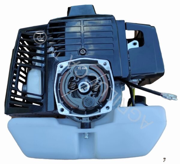 Motore decespugliatore 62 cc con adattatore per zaino - immagine 2
